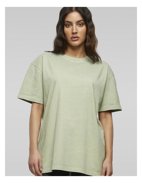 BUI-BY270-Ladies Oversized Acid Wash Tee 2